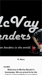 Mobile Screenshot of mcvaybenders.com